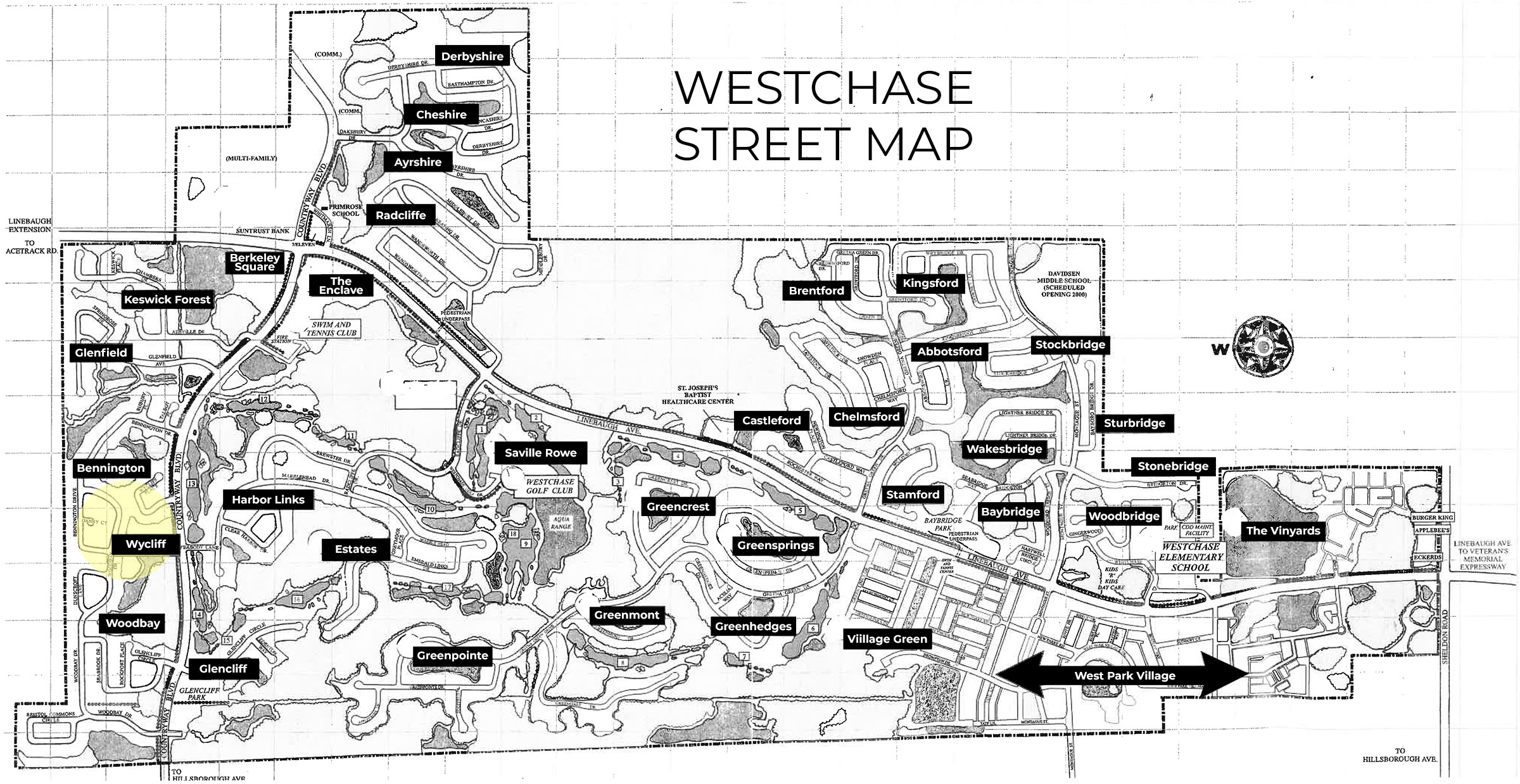 Map of Wycliff Westchase