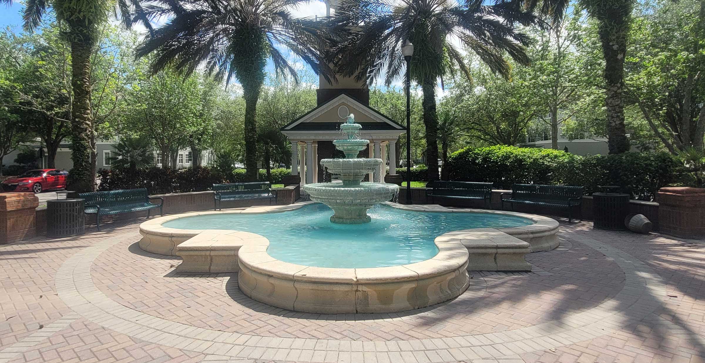 westpark village fountain